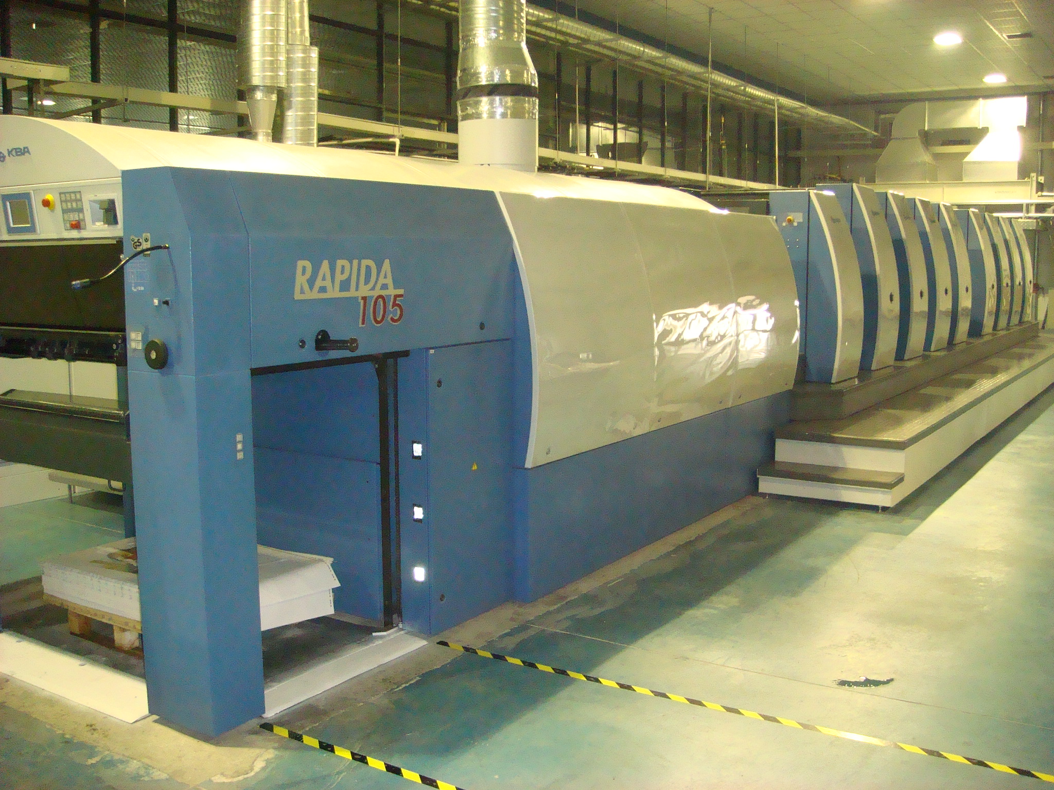 KBA Rapida 105 8-color+UV Printer to Henan